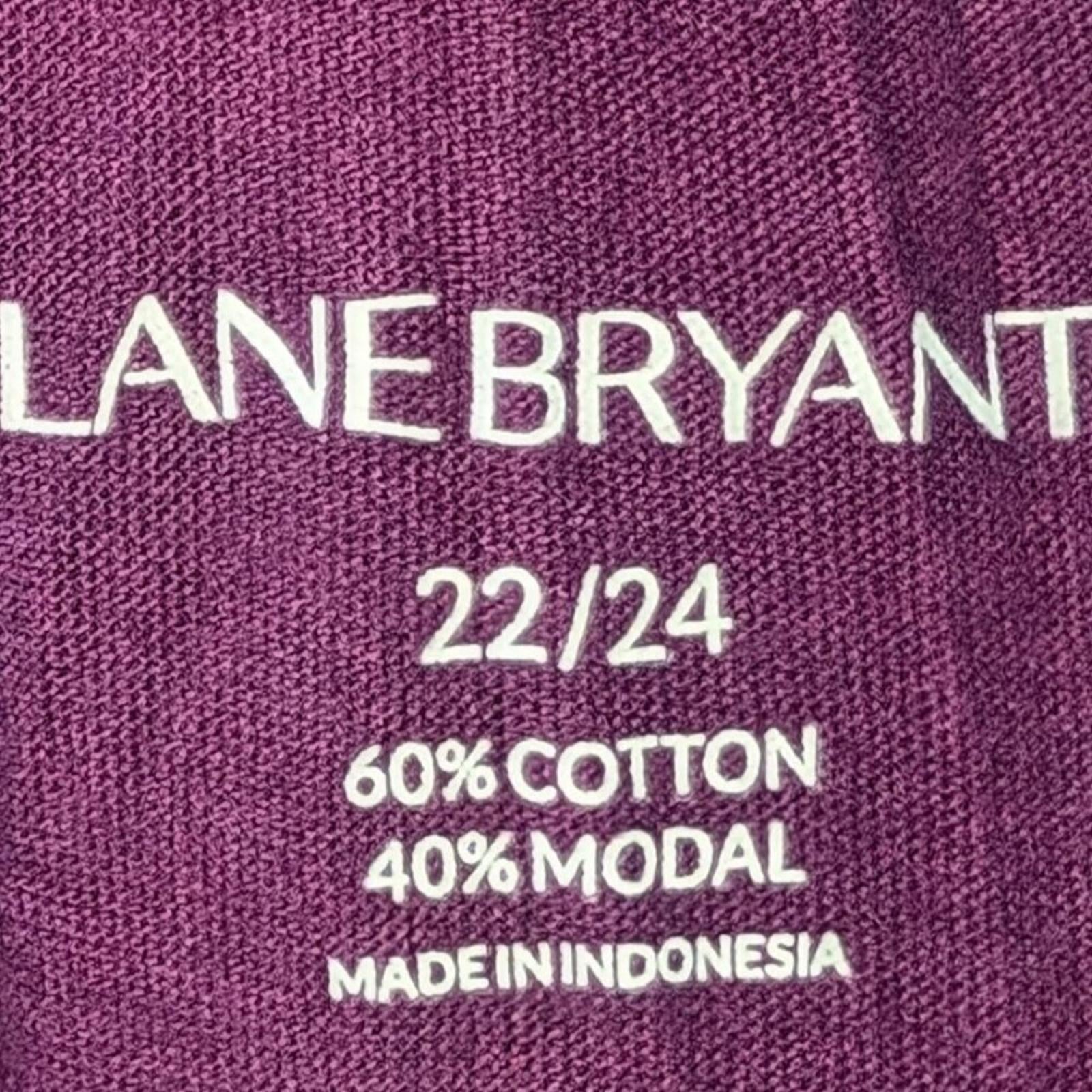Lane Bryant Purple Strappy Tank Top (22/24)