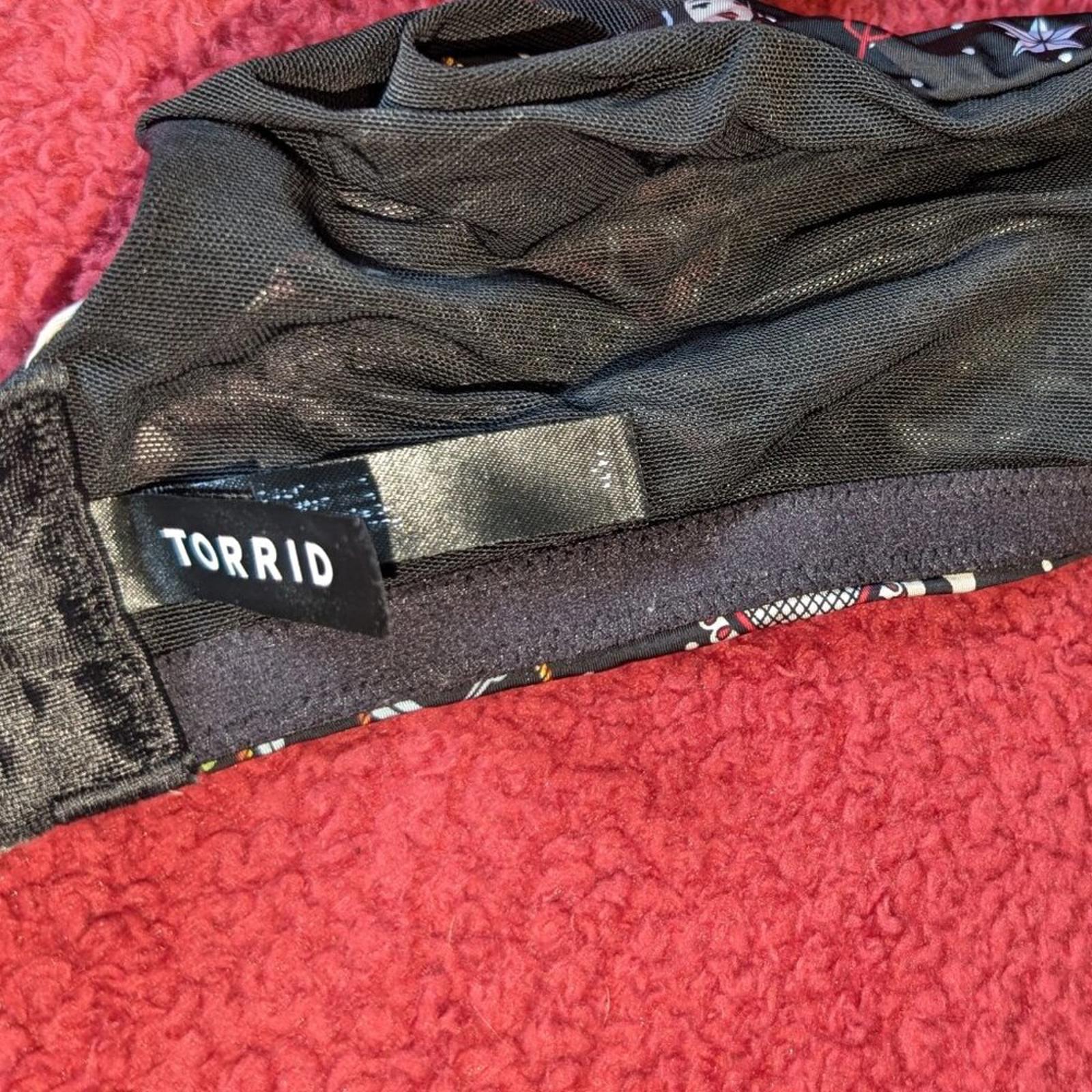 Torrid Tattoo Print Push-Up Bra - Size 38DD